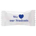 Pastel Buttermints in a We Love Our Students Wrapper